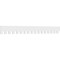 Ekena Millwork Sanford Architectural Grade PVC Dentil Trim, 8"H x 1"P x 90 5/8"L DENP08SAN00 - alternate 1